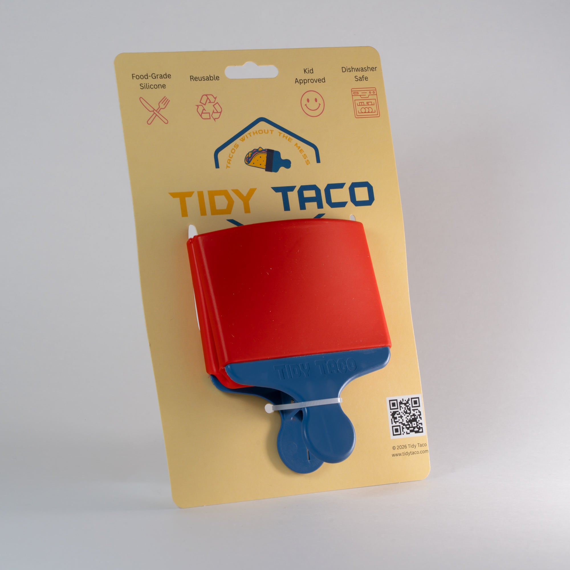 Tidy Burrito Clip - Red