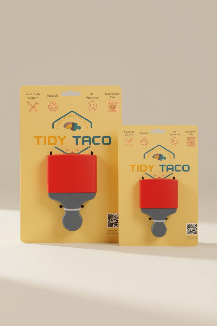 Taco and Burrito Clip - Red