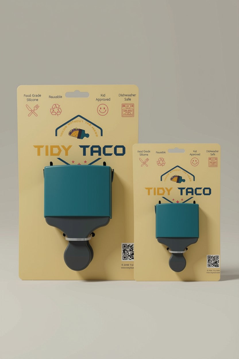 Taco and Burrito Clip - Teal